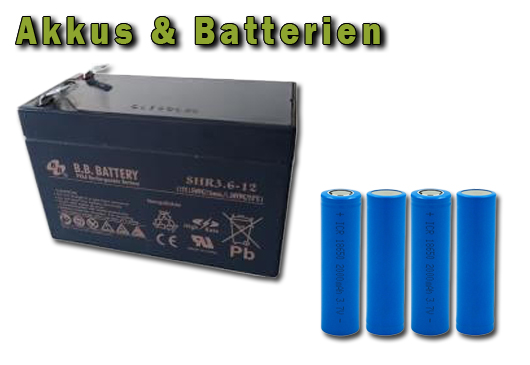 Akkus & Batterien